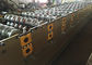PLC Kontrollü Delikli Çatı Kaplama Makinesi Rulo Şekillendirme Makinesi Çinko Metal Sac
