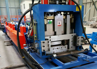CE / BV CZ Çelik Çerçeve Rulolu Şekillendirme Makinesi Hidrolik Delme Tipi