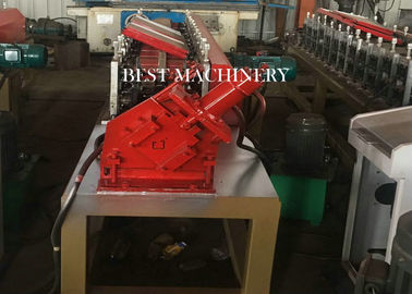 Galvanizli Çelik Metal Saplama ve Rulo Şekillendirme Makinesi Zincirle Çalışan Tip