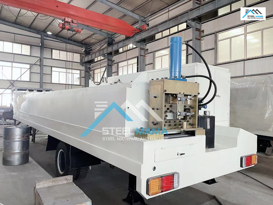 Dizel 914mm besleme genişliği K Span Roll Forming Machine 610mm paneller için