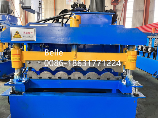 9-11 300H çelik ve 8-12m/min üretkenliği ile satır çatı makinesi