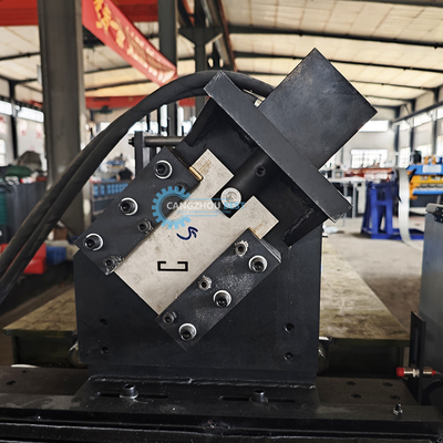 Uçan Kesici Yüksek Hızlı Galvanizli Ana Kanal Rulo Şekillendirme Makinesi