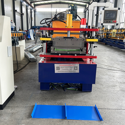 Renkli Çelik Kendinden Kilitli Metal Levha Haddeleme Rulo Şekillendirme Makinesi PLC Kontrolü