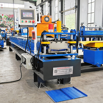 Renkli Çelik Çift Kenet Çelik Metal Profil Çatı Sacı Şekillendirme Makinesi