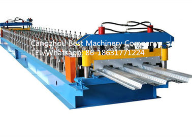 CE ve ISO Çelik Yapısal Zemin Güverte Paneli Sac Metal Decking Makinesi Üreticisi