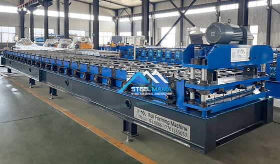 3Kw Hidrolik İstasyon Güçlü Çatı Yaprak Rulo Formasyon Makinesi En İyi