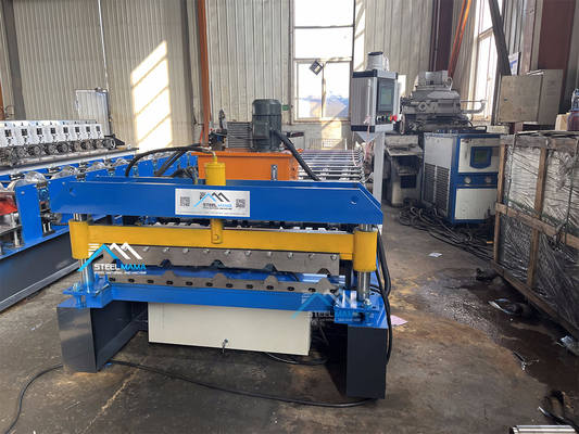Yüksek Hızlı 45# Çelik Rol Çatı Yaprak Formasyon Makinesi 4Kw Motor Gücü