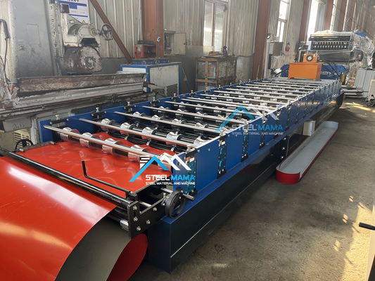 Yüksek Hızlı 45# Çelik Rol Çatı Yaprak Formasyon Makinesi 4Kw Motor Gücü