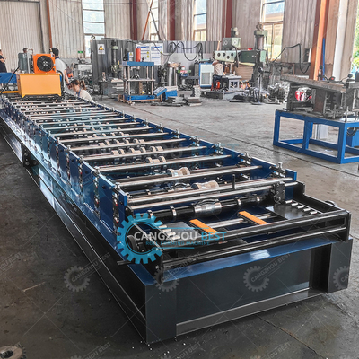 Hidrolik Kesme Yüksek Hızlı Otomatik Kırbaç Çatı Yaprak Rulo Formasyon Makinesi