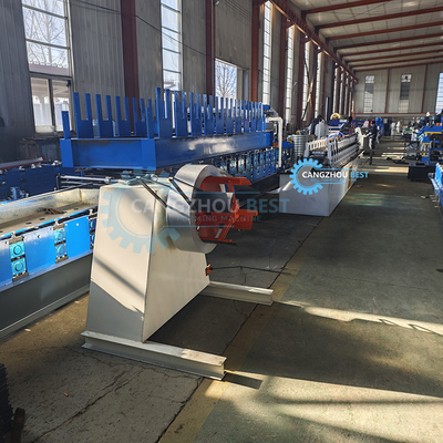 Euro Tipi CE Hidrolik Çelik Kapı Kapak Yapma Rol Formasyon Makinesi
