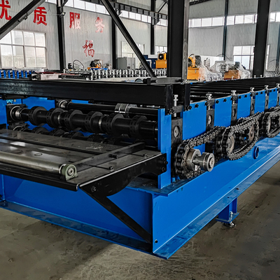 Çelik Profil Galvanizli PLC Kontrol Çarşaf Çarşaf Yer Rulo Formasyon Makinesi