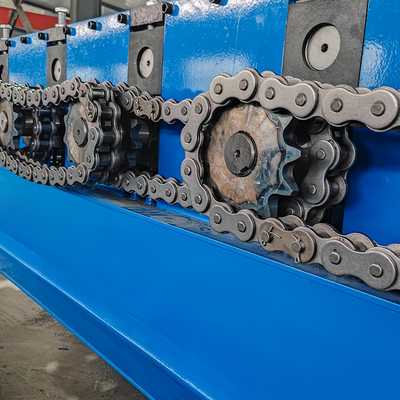 Çelik Profil Galvanizli PLC Kontrol Çarşaf Çarşaf Yer Rulo Formasyon Makinesi