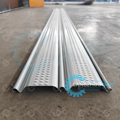 Çelik kalınlığı 0.8mm Farklılık Çakma Çapraz Dolaşımlı Kapı Profili Rulo Yapım Makinesi