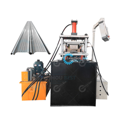 Çelik kalınlığı 0.8mm Farklılık Çakma Çapraz Dolaşımlı Kapı Profili Rulo Yapım Makinesi