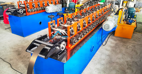 Yüksek Hızlı Stud ve Track Roll Forming Makinesi 12-14m/min Forming Hızlı