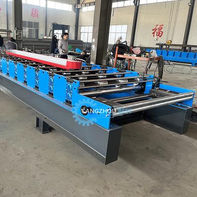 1220mm Bobin Genişliği Tr4 Çatı Sac Haddeleme Makinesi Çelik Profil Yapımı