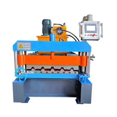 Hidrolik Plc Kontrol Metal Çatı Yapı Malzemeleri için Yapı Yapısı Yapı Makinesini