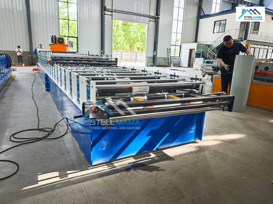 Kalıcı Çatı Yaprakları Rulo Formasyon Makinesi
