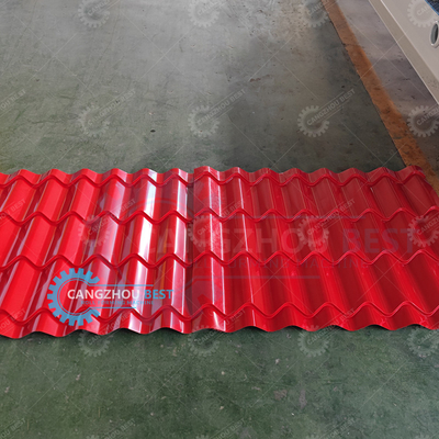 Sıkıştırma Camlı Çatı Kelepçesi Rulo Formasyon Makinesi /Line Yüksek Performans