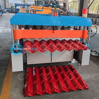 Sıkıştırma Camlı Çatı Kelepçesi Rulo Formasyon Makinesi /Line Yüksek Performans