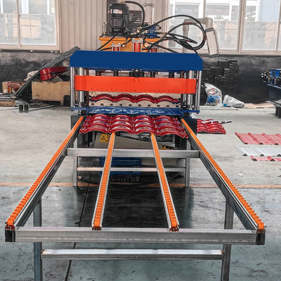 Kenya Popüler Roma / Doğu Galvasyonlu Tile Roll Forming Yapma Makinesi