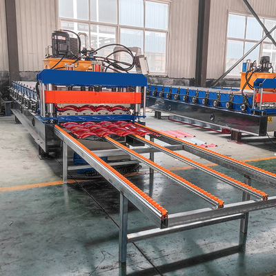 Kenya Popüler Roma / Doğu Galvasyonlu Tile Roll Forming Yapma Makinesi