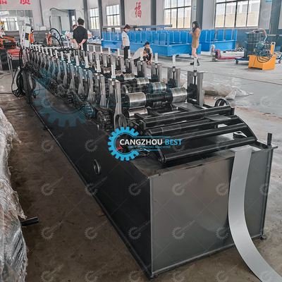 Çift Çizgi Metal Çelik Bahçe Safty Palisde Çit Profili Makine Rulo Yapım Makine