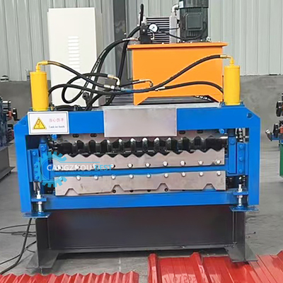 Otomatik Kesme Hidrolik Güçlü Çelik Profil Çift Katmanlı Çatı Rulo Formasyon Makinesi