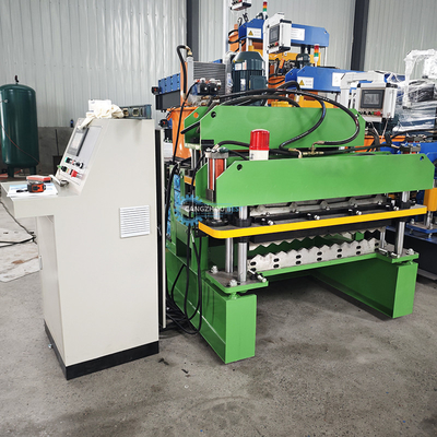 Hız Sabit Otomatik PPGI Ridge Cap Roll Forming Makinesi 15-16 İstasyonla