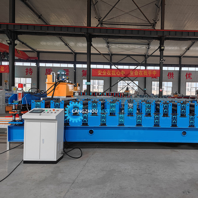 Çift Katmanlı Metal Çatı Yaprağı İki Profilli Tek Ruloda Formasyon Makinesi 5.5 Kw Güç