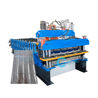 Sırlı Çini 3kw 20mm Çatı Kaplama Rulo Şekillendirme Makinesi
