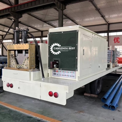 PPGI GI Mobile K Span Roll Forming Machine for Masonry Beton ve Çelik Yapılar