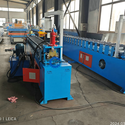 PLC Kontrollü Perforated Garden Fence Roll Forming Machine özelleştirilebilir tasarım