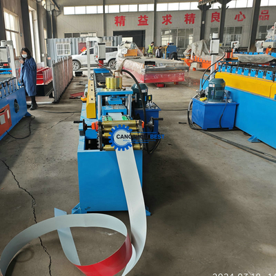 PLC Kontrollü Perforated Garden Fence Roll Forming Machine özelleştirilebilir tasarım