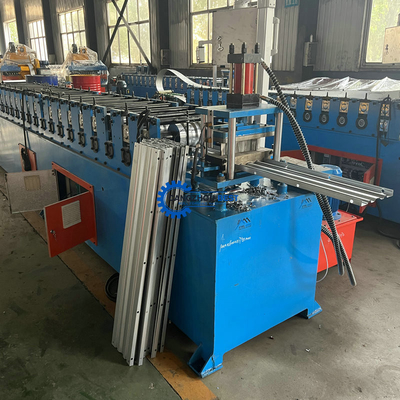 Yüksek dayanıklı sebze bahçesi delikli çelik çit yapmak rulo şekillendirme makinesi