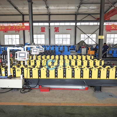 Piket Yuvarlak Şekil Çelik Profil Bahçe Çit Rulo Formasyon Makinesi Dayanıklı