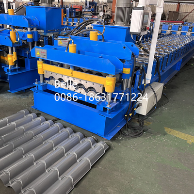 9-11 300H çelik ve 8-12m/min üretkenliği ile satır çatı makinesi