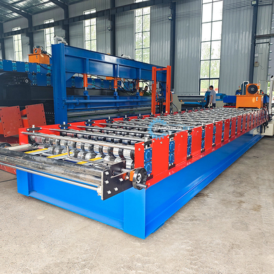 PPGI GI Çelik Profil Zee Tile Roll Forming Makinesinin 1 mm içinde yüksek hassasiyeti