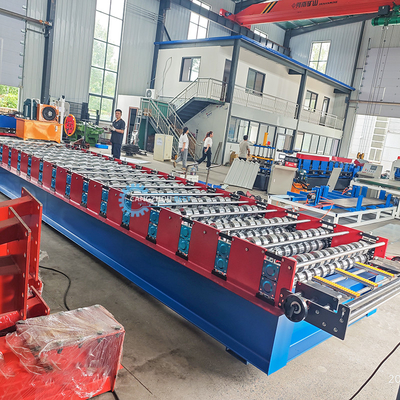 PPGI GI Çelik Profil Zee Tile Roll Forming Makinesinin 1 mm içinde yüksek hassasiyeti