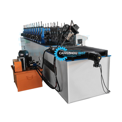 Düzenlenebilir Çelik Stud ve Track Roll Forming Makinesi ±2mm Kesme Toleransı ve Omron Encoder
