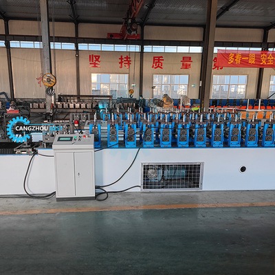 Düzenlenebilir Çelik Stud ve Track Roll Forming Makinesi ±2mm Kesme Toleransı ve Omron Encoder