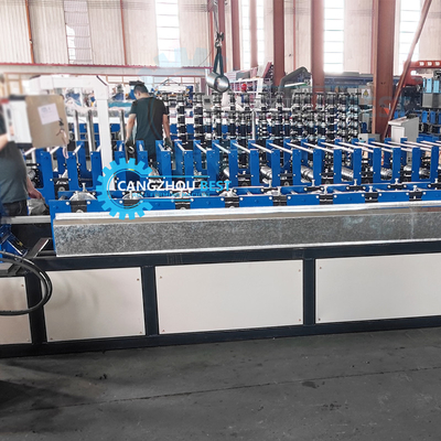 7.5*1.2*1.5m Hidrolik Kesme Sistemi ±2mm Kesme Toleransı ile Stud ve Track Roll Forming Machine