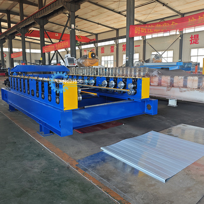 Otomatik Boyut Değiştirme Duvar Paneli Çelik Profil Rulo Formasyon Makinesi PPGI GI için