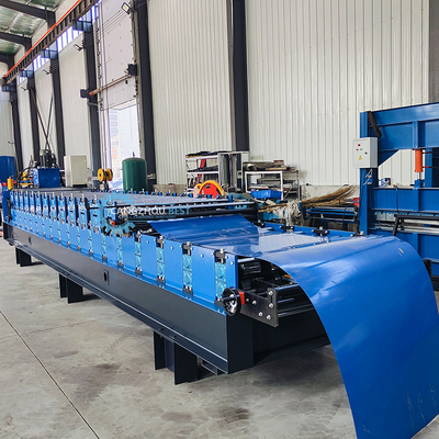 0.14 MM TO 0.3 MM Çift Katmanlı Çelik Profil Çatı Yaprak Rulo Formasyon Makinesi