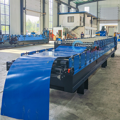 0.14 MM TO 0.3 MM Çift Katmanlı Çelik Profil Çatı Yaprak Rulo Formasyon Makinesi