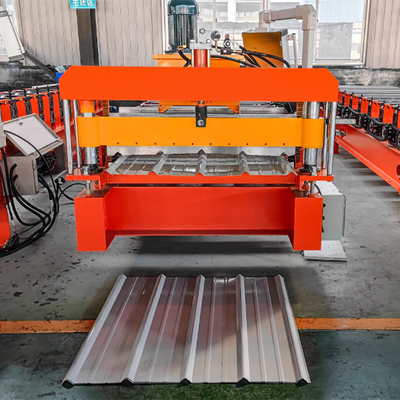 45 çelik silindirli en yüksek performanslı çelik profilli çatı levhası makinesi 380V / 3 faz / 50Hz güç kaynağı