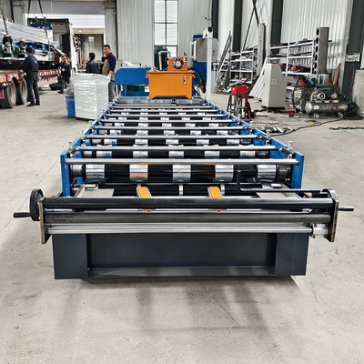 Dayanıklı 45# Çelik Roller Metal Çatı Formasyon Makinesi 3Kw Hidrolik İstasyon Gücü ve 5.5Kw Ana Motor Gücüyle