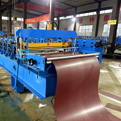 PLC Mükemmel Şekilli Dayanıklı Çatı Yaprakları Rulo Formasyon Makinesi