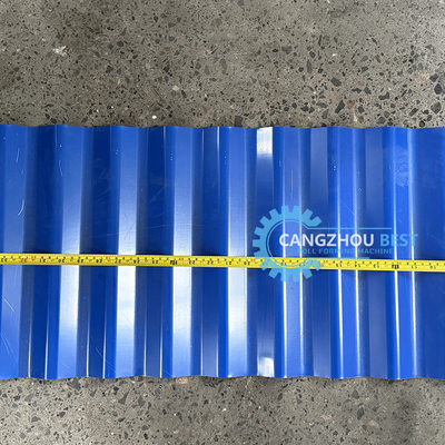 0Büyük projeler için Delta PLC tarafından.6mm Çatı Yaprakları Rulo Formasyon Makinesi