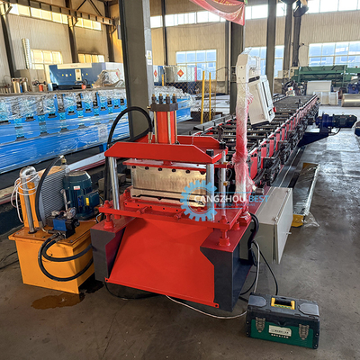 PLC Kontrolü Yüksek Hızlı Çelik Duvar Paneli Kanat Paneli Yapım Rulo Biçim Makinesi